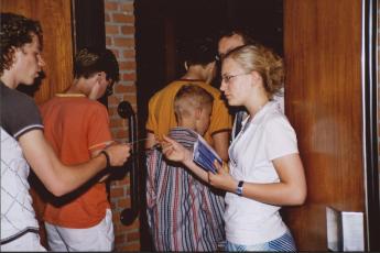 In de Zuiderkerk te Rijssen werd zaterdag één van de +12 bondsdagen van de Jeugdbond Gereformeerde Gemeenten gehouden.