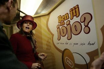 Prinses Máxima reed maandag mee met de Zilverrail.