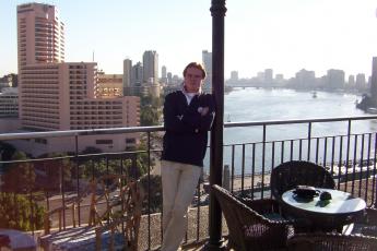 Werner Dankers (20) in Caïro.