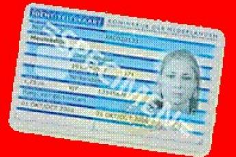 Nieuwe ID-kaart.