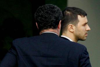 Marko Milosevic komt dinsdag aan bij het NFI.