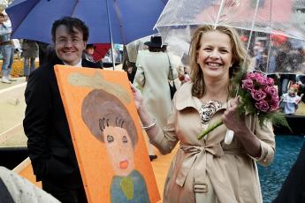 Kinderschilderijtje voor prinses Mabel.