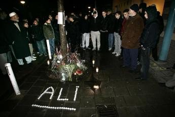 Herdenking voor tasjesdief.