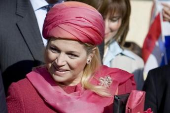 Ook prinses Máxima houdt van roze.