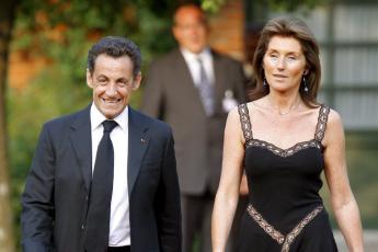 Nicolas en Cécilia Sarkozy.