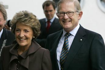 Prinses Margriet en Pieter van Vollenhove.