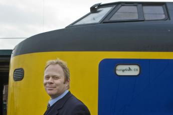 Treinmachinist Ron Hollander: „Veiligheid en comfort staan voorop.”