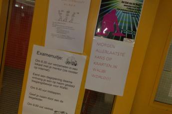 Vrijdag examenfeest!