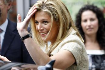 Prinses Máxima onthult het thema van Burendag 2008.