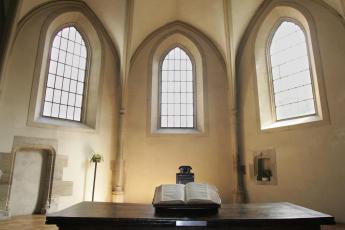 Door Calvijn gestichte universiteit in Genève.