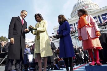 Sasha en Malia.