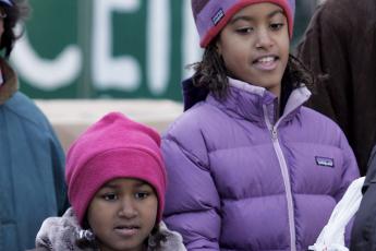 Sasha en Malia Obama.