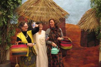 ...de drie dames van Woord & Daad...