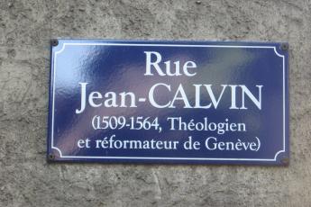 Dé straat die is vernoemd naar Calvijn.