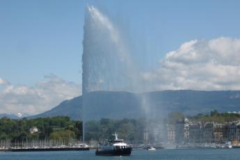 Het meer van Genève.