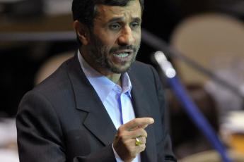 De president verweet Israël een onmenselijk beleid in Palestina te voeren.