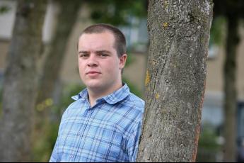 De 18-jarige Wilfred ’t Hart uit Woudenberg.